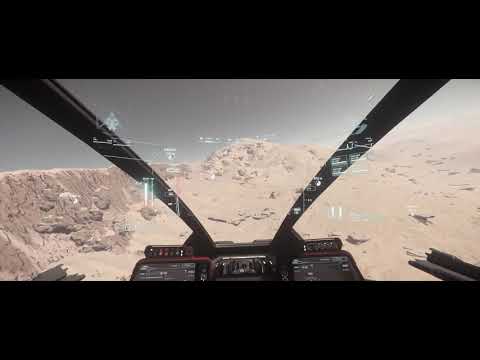 [Star Citizen] Canyon Low Flight Practice / Gladius and Sabre