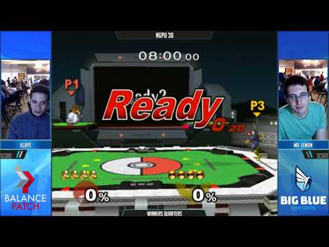 NGPU 30 SSBM - Mr. Lemon (Dr. Mario) vs. Klaps (C. Falcon) - Melee WQF