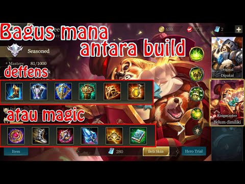 Bagus mana...TeeMee build deffens atau build magic??