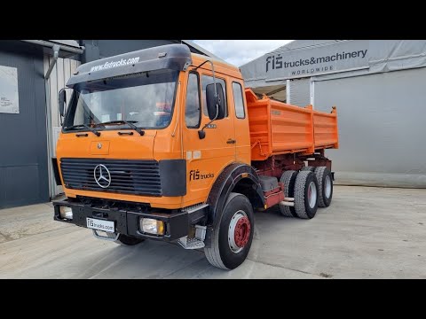 MERCEDES BENZ 2628 K 6x4 meiller tipper - FIŠ TRUCKS SLOVENIA