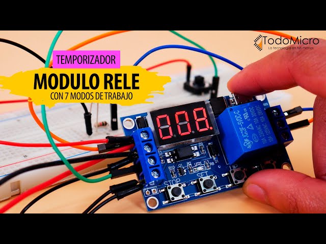 Vídeo relacionado con Módulo programable de temporización de ciclo de activación con módulo de protección de polaridad inversa y funcionamiento silencioso
