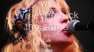 Hole - Rockstar Lyrics (On Screen)