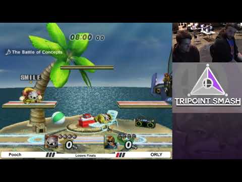 Pooch (Sheik/MK) vs ORLY (Falcon/Diddy) - Tripoint Smash 70 Losers Finals