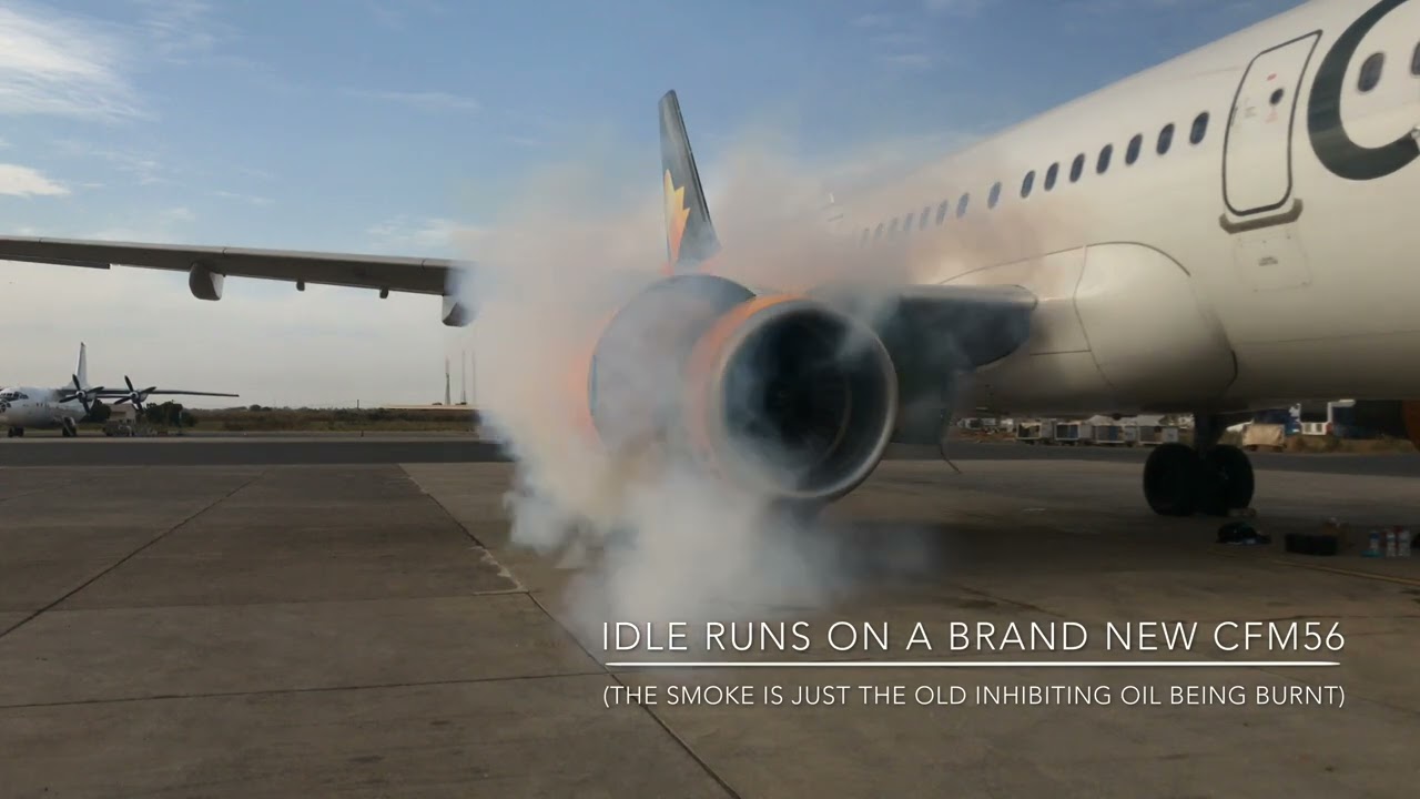 New CFM56 Engine Start-up
