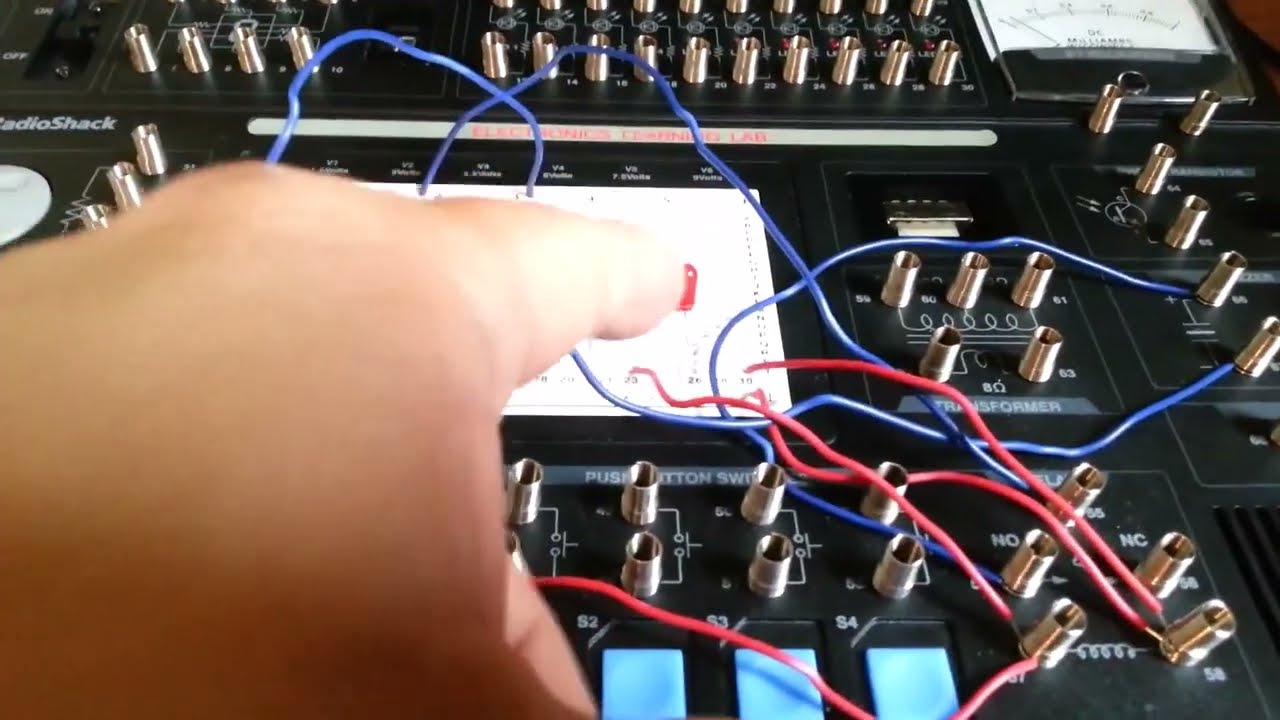 RadioShack Electronics Learning Lab #17 (Correction)!