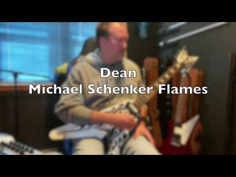 Обзор электрогитары Dean Michael Schenker Custom Flames