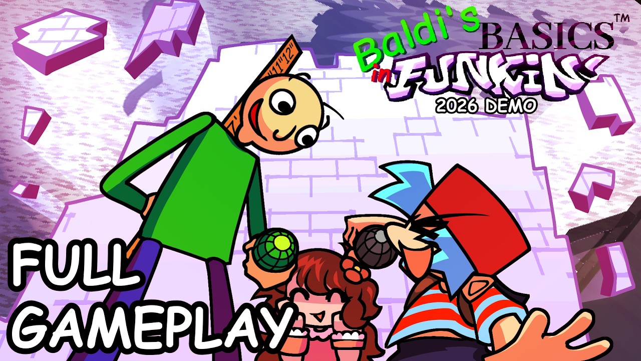 Baldi's Basics in Funkin': 2026 Demo (Full Gameplay)