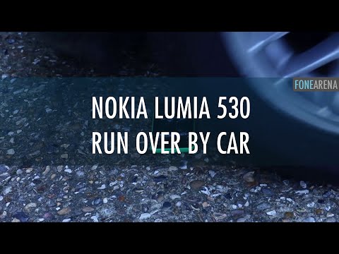 Nokia Lumia 530 Run Over By Car