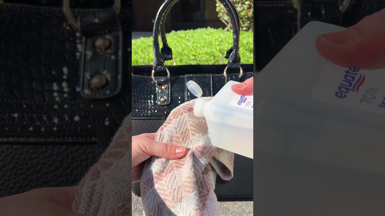 Easy Cleaning Hack for Faux Patent Leather