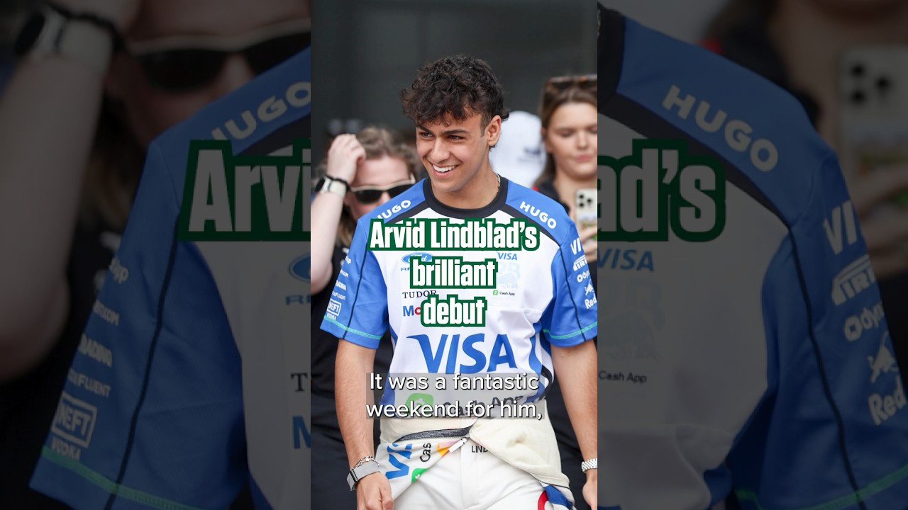 Future world champion? Arvid Lindblad's fantastic first F1 weekend