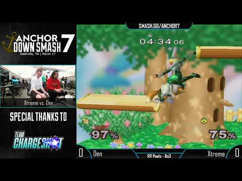 ADS7 - Melee Singles - Den (Fox) VS Xtreme (Sheik) - RR Pools