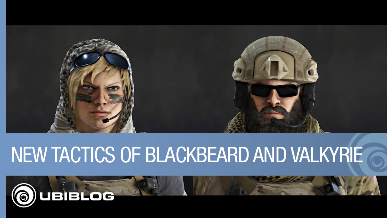 Rainbow Six Siege: The Exciting New Tactics of Blackbeard and Valkyrie - YouTube