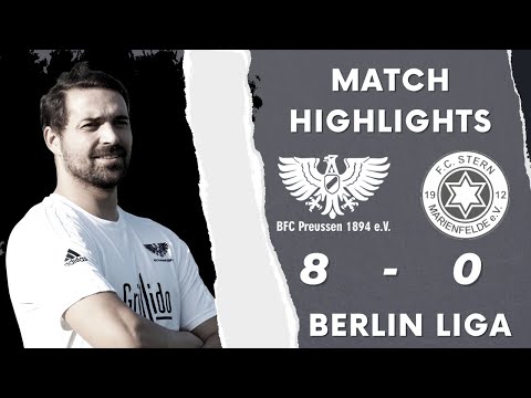 BFC Preussen - F.C. Stern Marienfelde HIGHLIGHTS | 22. Spieltag BERLIN LIGA | BFC PREUSSEN TV