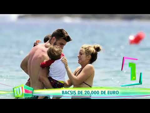 Shakira și Pique au lăsat un bacșiș uriaș unui bucatar