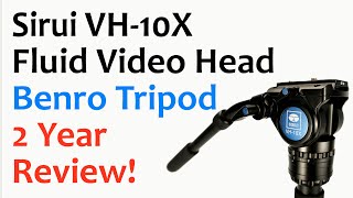 2 YEAR REVIEW: Sirui VH-10X Fluid Video Head & Benro Travel Angel Carbon Fiber Tripod! Photo & Video