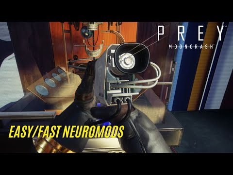 Prey: Mooncrash - Easy Neuromods Farming Route (~50-60 per hour) - Galaxy Brain Trophy