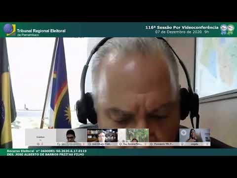 116ª  Sessão Ordinária Por Videoconferência