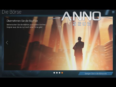 ANNO 2205 NEUES DLC #1 BÖRSE INFOS/ANGEZOCKT