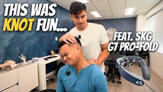 He Came From CANADA to Get CRACKED | Chiropractic Treatment With Dr. Tyler | Feat. SKG G7 Pro-Fold