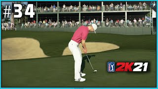 PGA TOUR 2K21 Career Mode - Part 34 - BROKEN MAJORS..