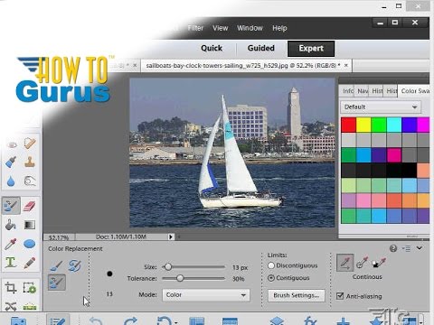 How to Change Color with the Color Replacement Tool in...