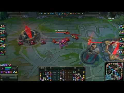 LoL: Meteos Elise vs Jarvan IV Jungle SEASON2016 Aug 2016