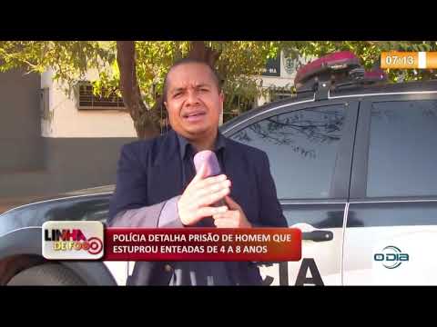 LINHA DE FOGO 10 10  PoliÌcia detalha prisaÌƒo de homem que estuprou enteadas