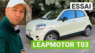 Essai LeapMotor T03 : 6000 euros de moins qu’une Fiat 500e !
