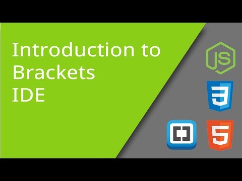 Introduction to the Brackets IDE