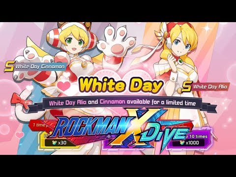 Mega Man X DiVE - Session 5: White Day Event!