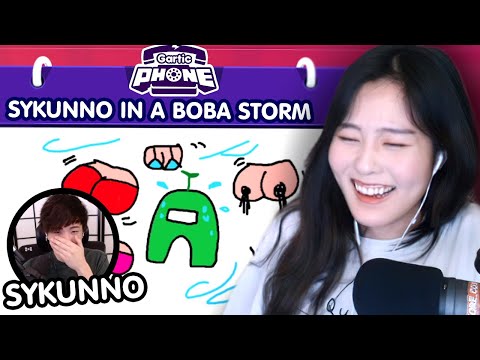 39daph Plays Gartic Phone - w/ Sykunno, LilyPichu, PeterParkTV, & more