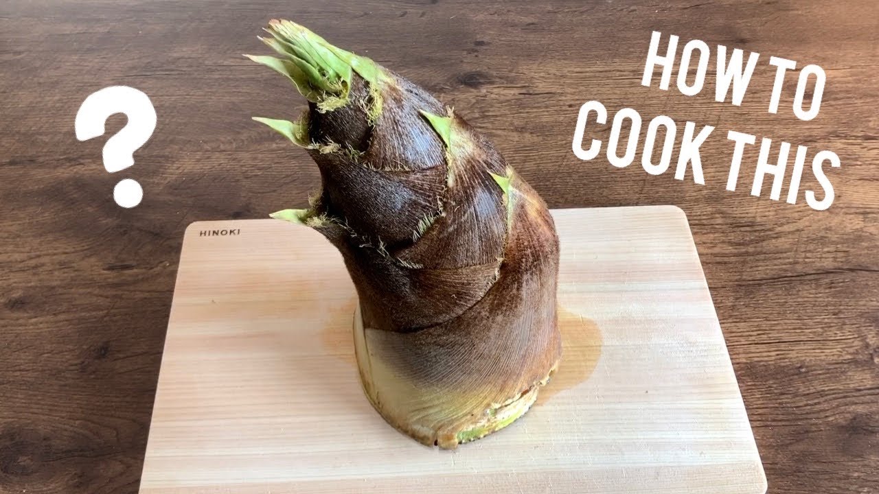 How to Prepare & Cook Fresh Bamboo Shoot