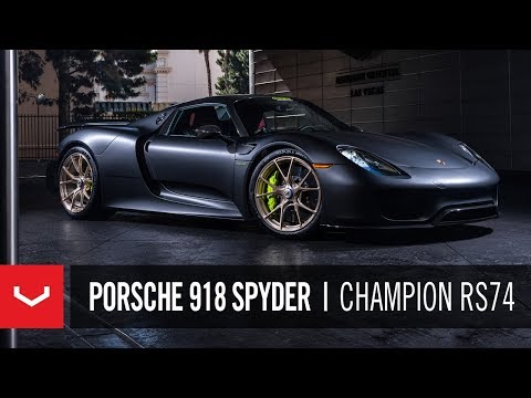Porsche 918 Spyder | Champion Motorsport RS74 x Vossen | SEMA 2017