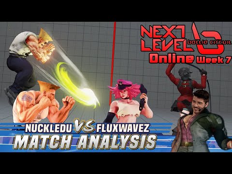SFV CE Match Analysis: NLBC Online Week 7 - NuckleDu (Guile) vs. FluxWaveZ (Poison)