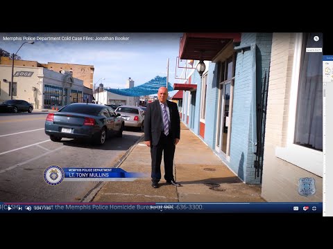 Memphis Police Department Cold Case Files: Jonathan Booker