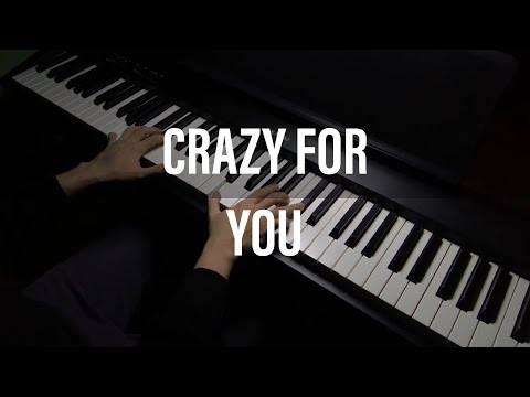 Crazy for You - Madonna piano tutorial