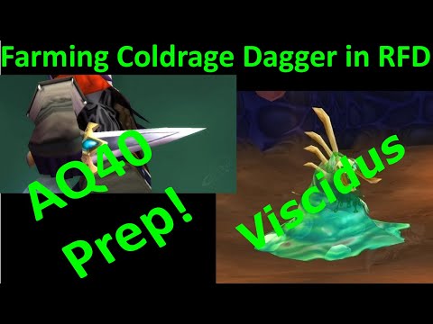 Coldrage Dagger Farm Amnennar AQ40 prep Viscidus