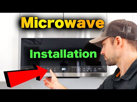 How To Install A Microwave - Complete STEP BY STEP Guide