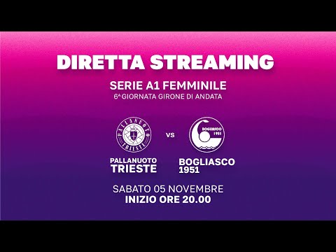 A1F Pallanuoto Trieste vs Bogliasco 1951