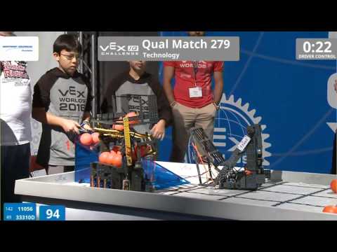 VEX Worlds 2016 - VEXIQ Elementary School - Technology - Qual 279 (11056 33310D) 94