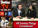 IRAN, HILLARY, NPR AND SCHWEATY BALLS