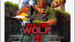 Operation wolf Commodore 64 gameplay, playing on  the c64 maxi #c64 #commodore 64 #c64maxi