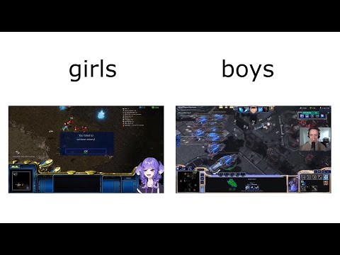 Girls vs boys commanding capital ships