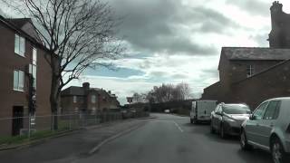 preview picture of video 'Driving Along Severn Drive, School Lane & Minge Lane, Upton Upon Severn, England 9th March 2012'