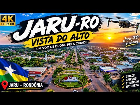 JARU-RO VISTA DO ALTO 🚁 | VOCÊ JÁ VIU ESSA CIDADE ASSIM?