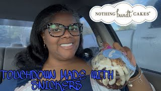 SLAYTEMBER DAY 12: NOTHING BUNDT CAKES TOUCHDOWN MADE WITH SNICKERS CAKE COLLAB W/@CJandReese