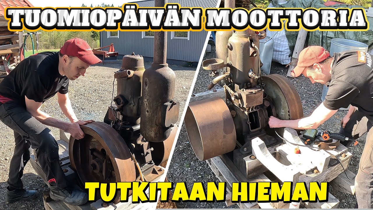 Missä kunnossa on maamoottori minkä ostin? Endoskopiaa ja puristuksia löytyykö 🤔