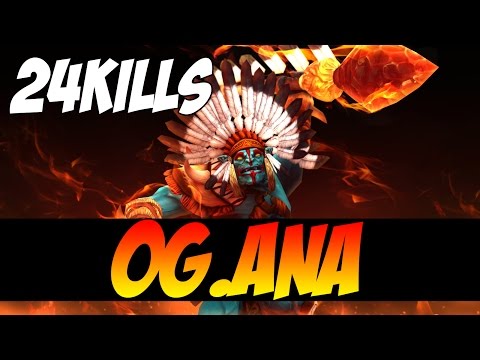 OG.Ana Plays Huskar WITH 24 KILLS - 8100 MMR - Dota 2