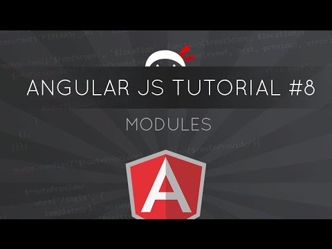 Learn AngularJS Tutorial 8 Modules - Mind Luster