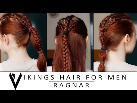 Vikings Hair Tutorial for Men - Ragnar Lothbrok